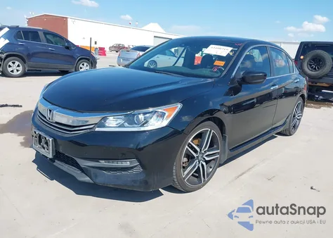 2017 Honda Accord Sport z USA, uszkodzony, nr VIN 1HGCR2F66HA137719